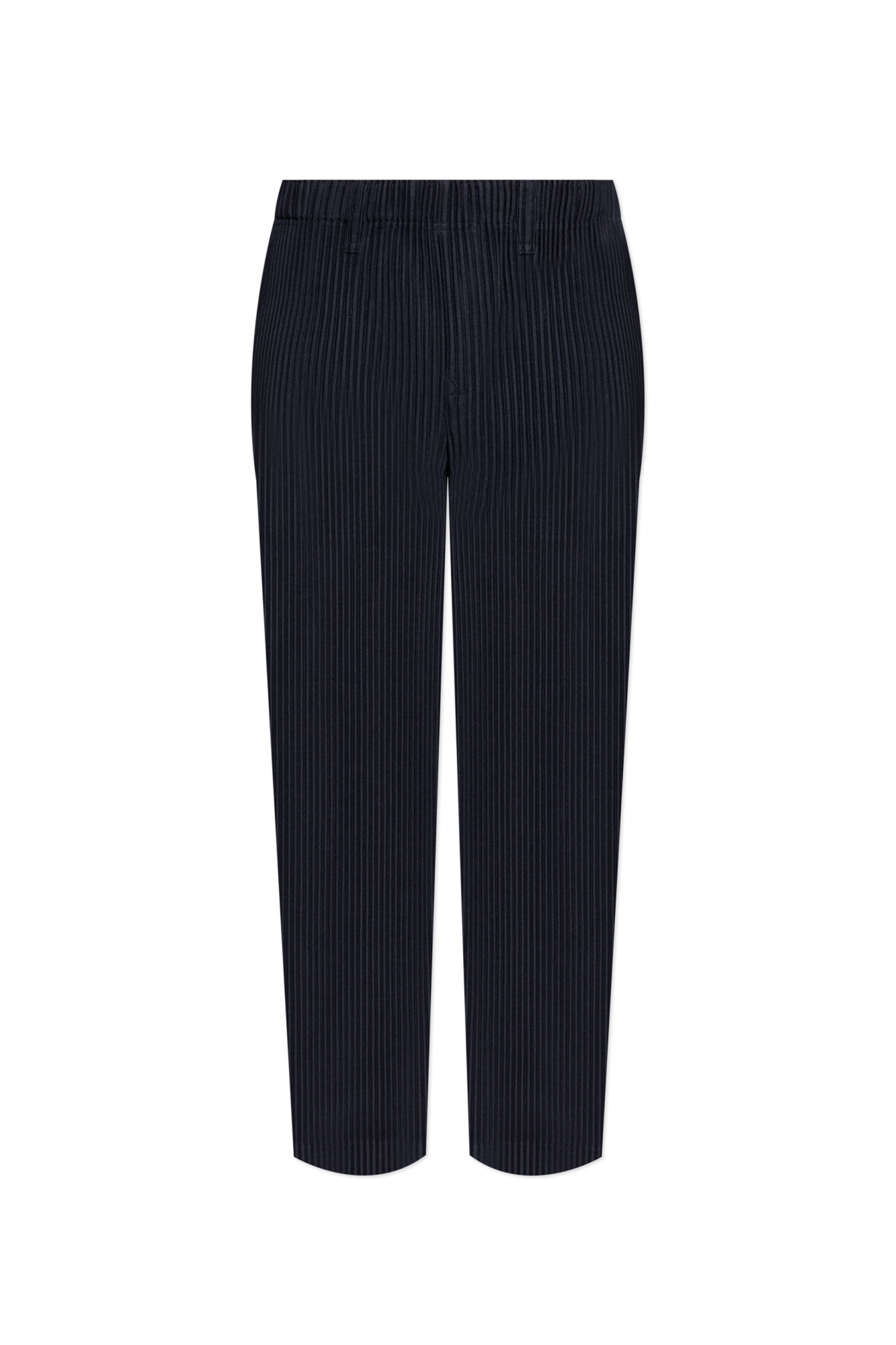 Navy blue Pleated trousers Homme Plissé Issey Miyake